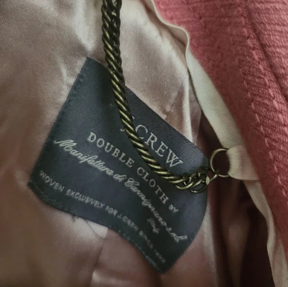 Double Cloth By J. CREW Pink Coat - Picture 5 of 7